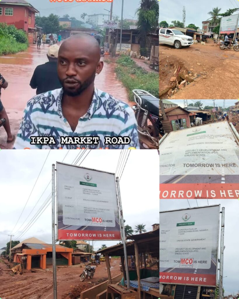 Kelwizzy, Nsukka content creator, at center of road infrastructure controversy