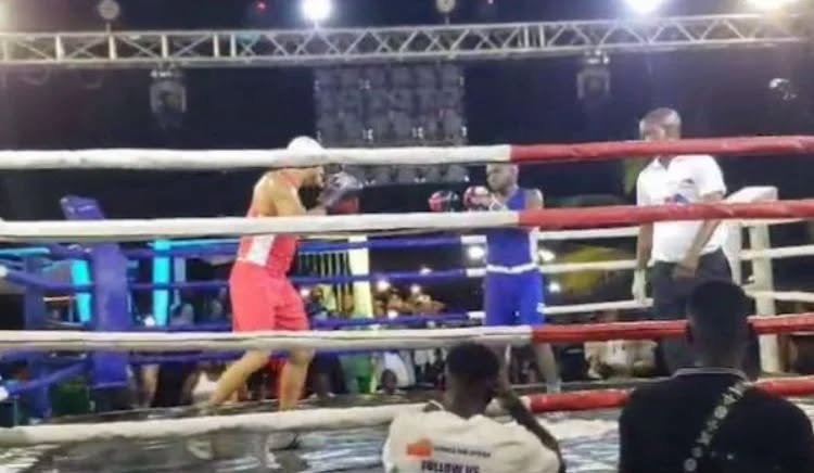 Breaking: Portable Disqualified in Boxing Rematch vs Okocha